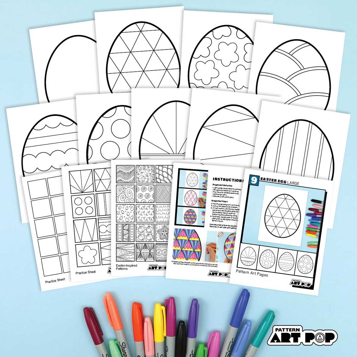 Easter Egg Pages